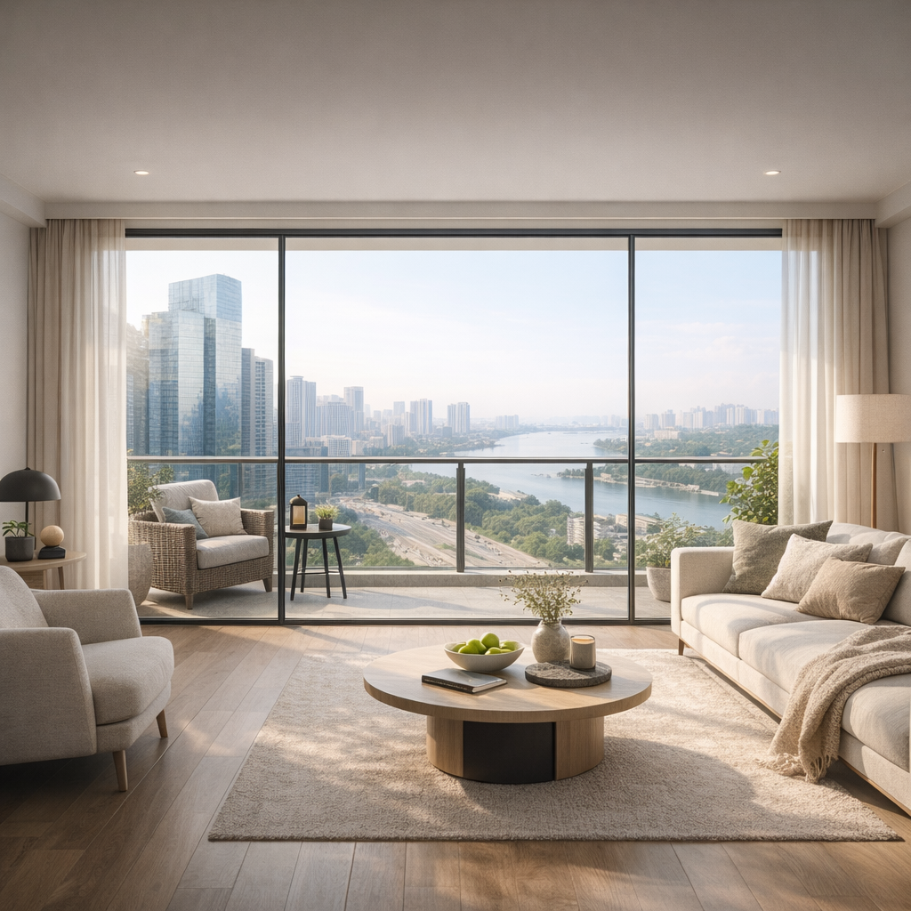 Living Room Windows & Doors