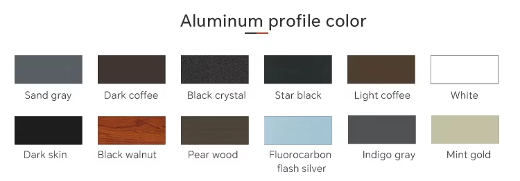 Kolor profilu aluminiowego