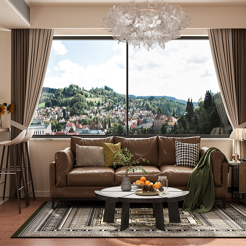 Aluminium commercial doors