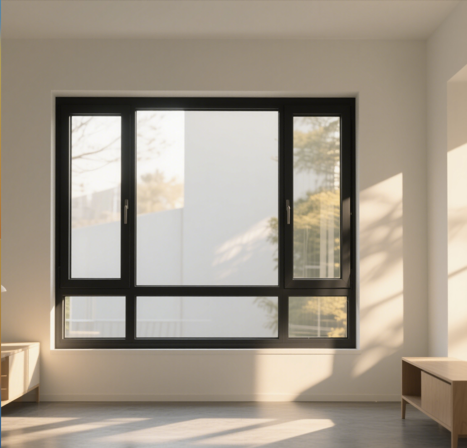 Aluminiowe okno 36 × 48